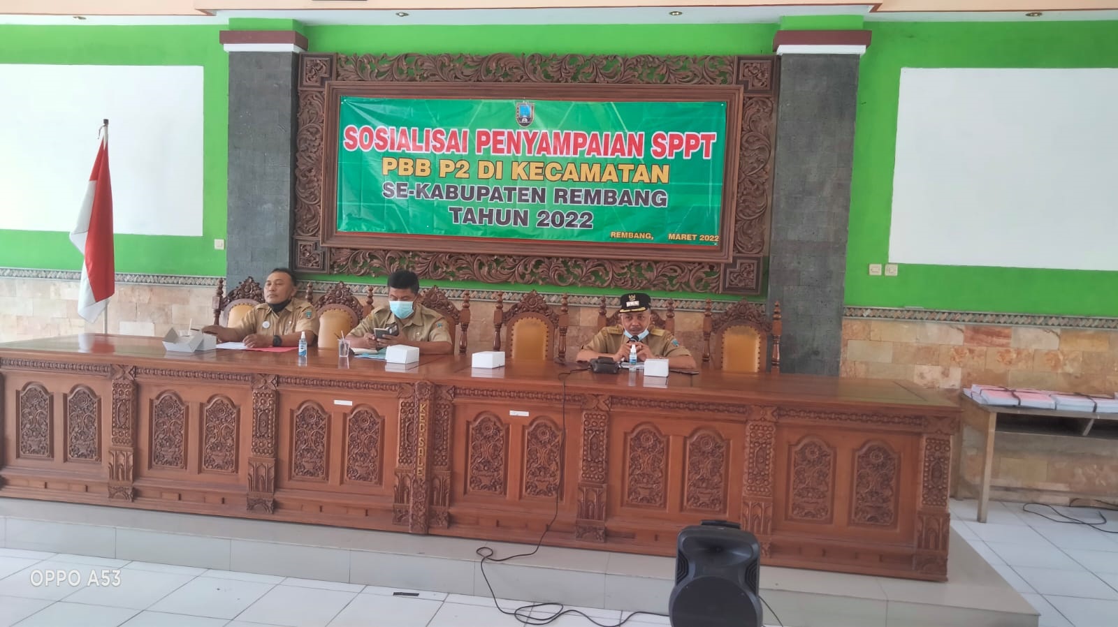 SOSIALISASI PENYAMPAIAN SPPT PBB-P2 KECAMATAN SALE TAHUN 2022