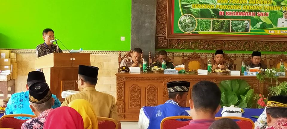 Deklarasi Damai Pilkades Serentak di Kecamatan Sale