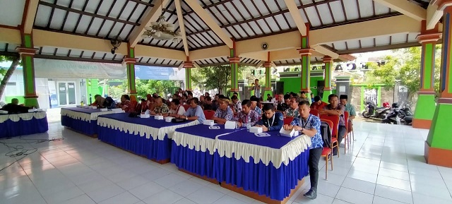 Sosialisasi Perbub Kabupaten Rembang nomor, 55,56,57,58, dan Nomor 1 Tahun 2020, Tingkat Kecamatan Sale Bulan Pebruari 2020