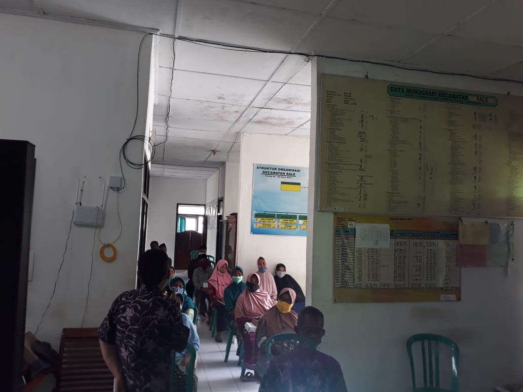 Rapat Perawat Jenazah se Kecamatan Sale, Nopember 2020