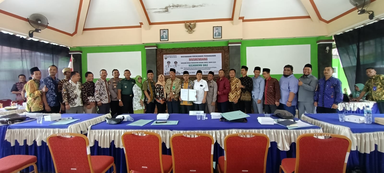 Musyawarah Perencanaan Pembangunan (MUSRENBANG) Kecamatan Sale Tahun 2023